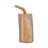 Aritza Teak Wood Decorative Object with Rope Handle - 10" Brown Home Accent for Living Room, Bedroom, Office