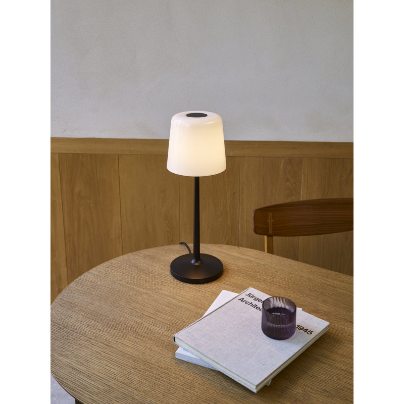Ella Table Lamp, Matte Black
