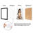 Picture Frame - Set of 5 - Photo Frame with Polished Plexiglass for Tabletop and Wall Display-100558010-101476088