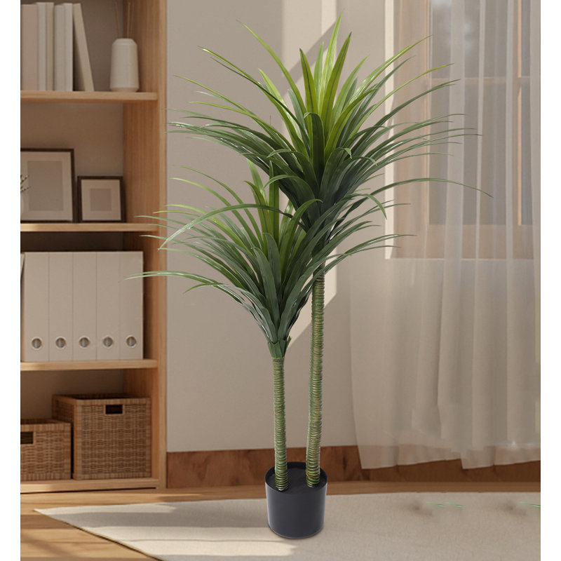 59.06 " H Faux Dracaena Tree