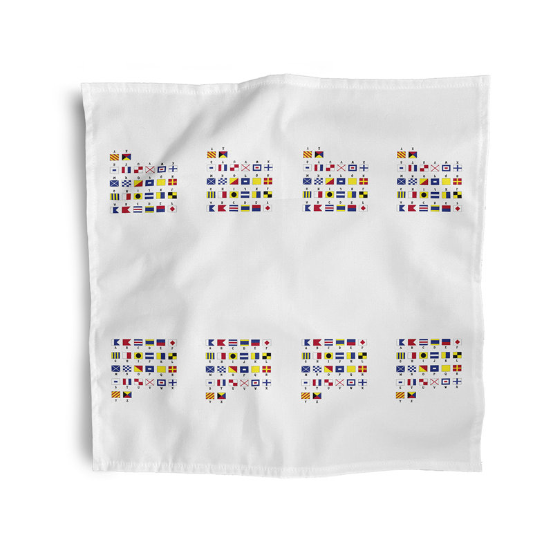 Abriyana Polyester Nautical & Coastal Napkins