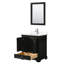 Ensemble de meuble-lavabo simple 30 "avec miroir Deborah-97688853-97688854-97688858