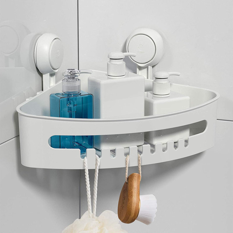Abud-Aleem Suction Shower Shelf