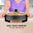 OVENTE 12 Inch Electric Skillet and Frying Pan with Nonstick Coating, 1400W Power, Adjustable Temperature Control, Tempered Glass Lid with Vent and Cool Touch Handles, Copper SK11112CO-46831497