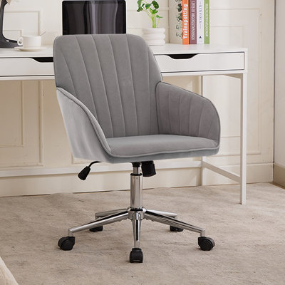 Fauteuil de bureau réglable, chambre à coucher à domicile, fauteuil pivotant ergonomique, siège à dossier, confortable pour les longues séances