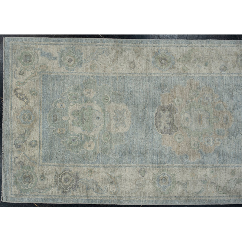 Berdeja One-of-a-Kind 2'1" X 10'3" Hand Knotted Area Rug