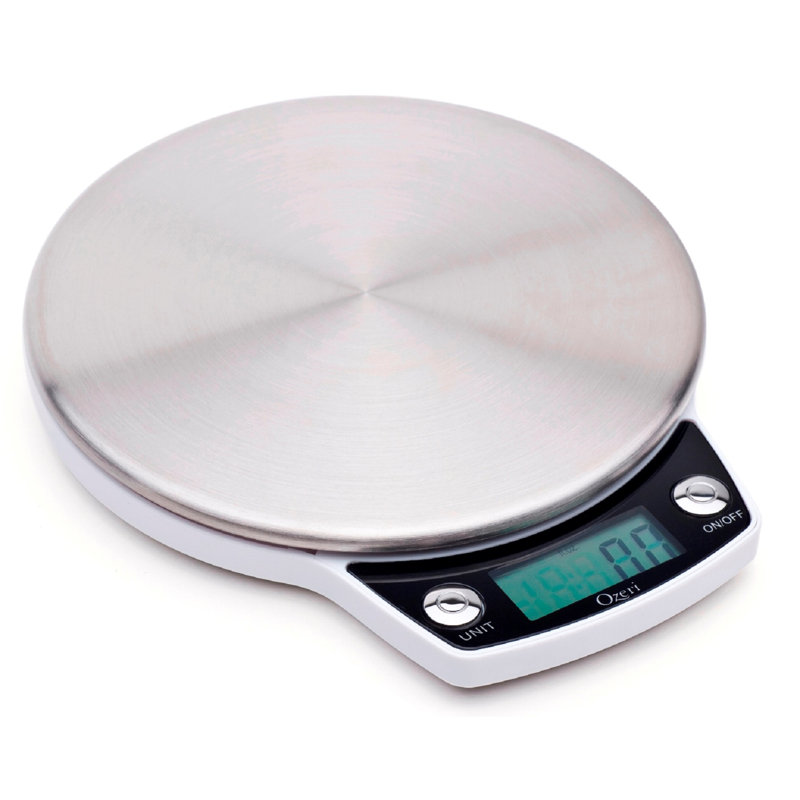 Ozeri Precision Pro Digital Kitchen Scale, White
