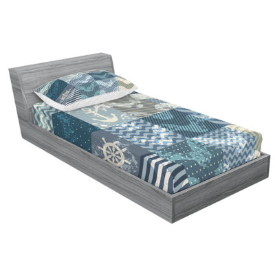 Microfiber Patchwork Sheet Set