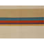 Striped Area Rug in Beige/Blue/Red