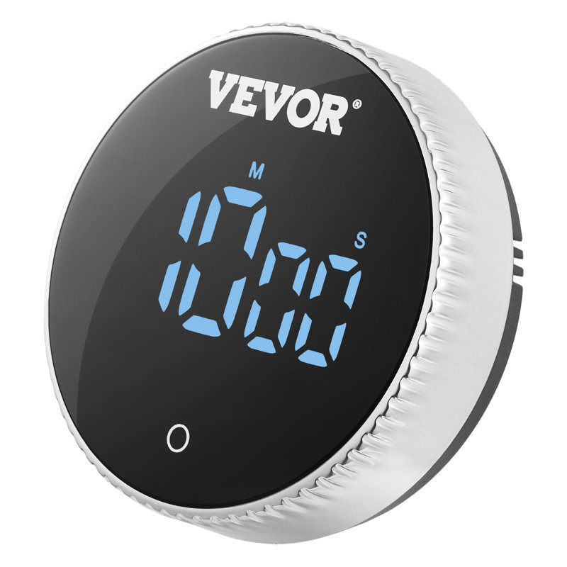 Digital Kitchen Timer Magnetic Countdown Countup Timer & Large LED Display