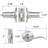 Stratford 6-Way Universal Privacy Door Lever-39028502-129578540