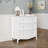 White 3 Drawer Chest