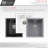 15.5 in. x 17.5 in. Granite Composite, White Single Bowl Undermount or Drop-In Kitchen Sink-62196757