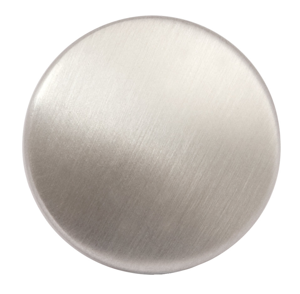 Lancaster 1.13" Round Cabinet Knob, Satin Nickel