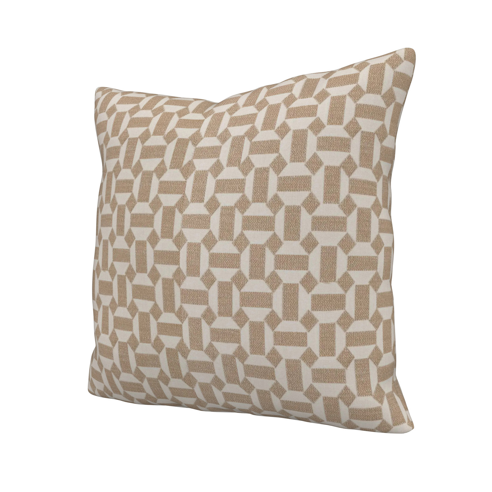 Gabi Indoor/Outdoor Throw Pillow, Assemble Sand, 20 x 20 x 3