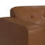 Chaise Carillo avec façade en bois brun caillou-2115841733