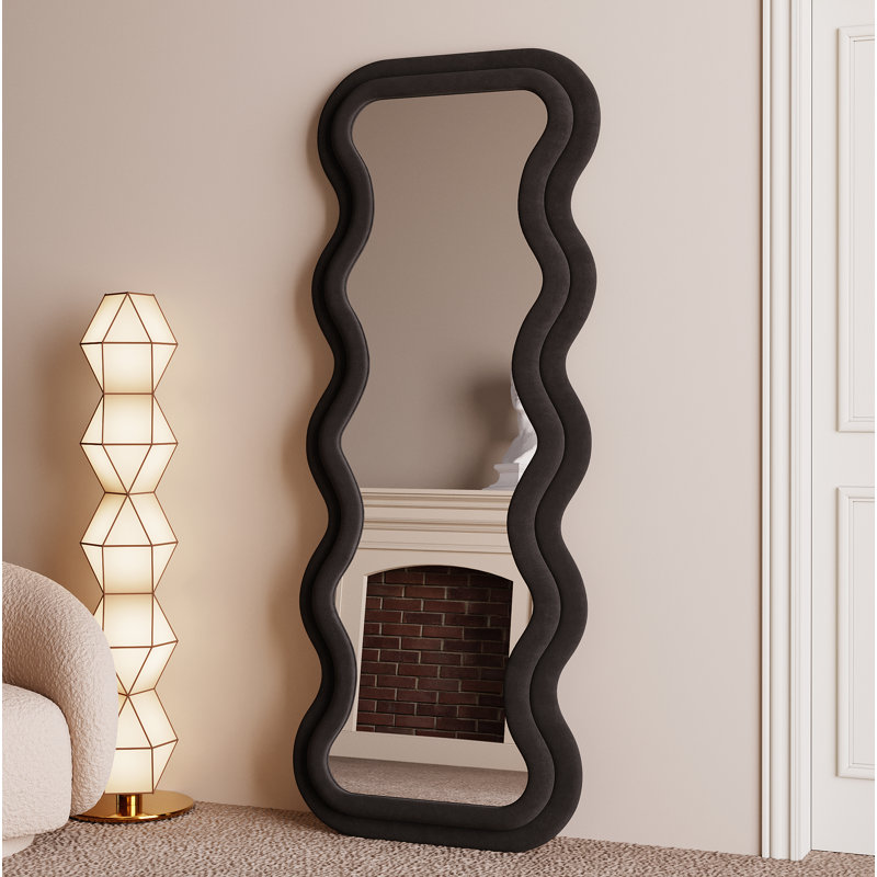 Miroir mural Amon, Noir