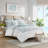 Duvet Cover Mini Set White Full/Queen