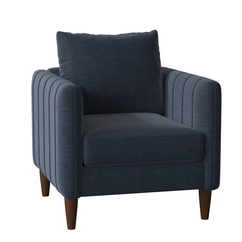 Kaveen Upholstered Armchair, Espresso, Jango Copen