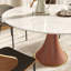 Ensemble de salle à manger 5/7 pièces Mid-Century Alverez avec chaises d'appoint rembourrées en éponge-619452688-617643650-617643677