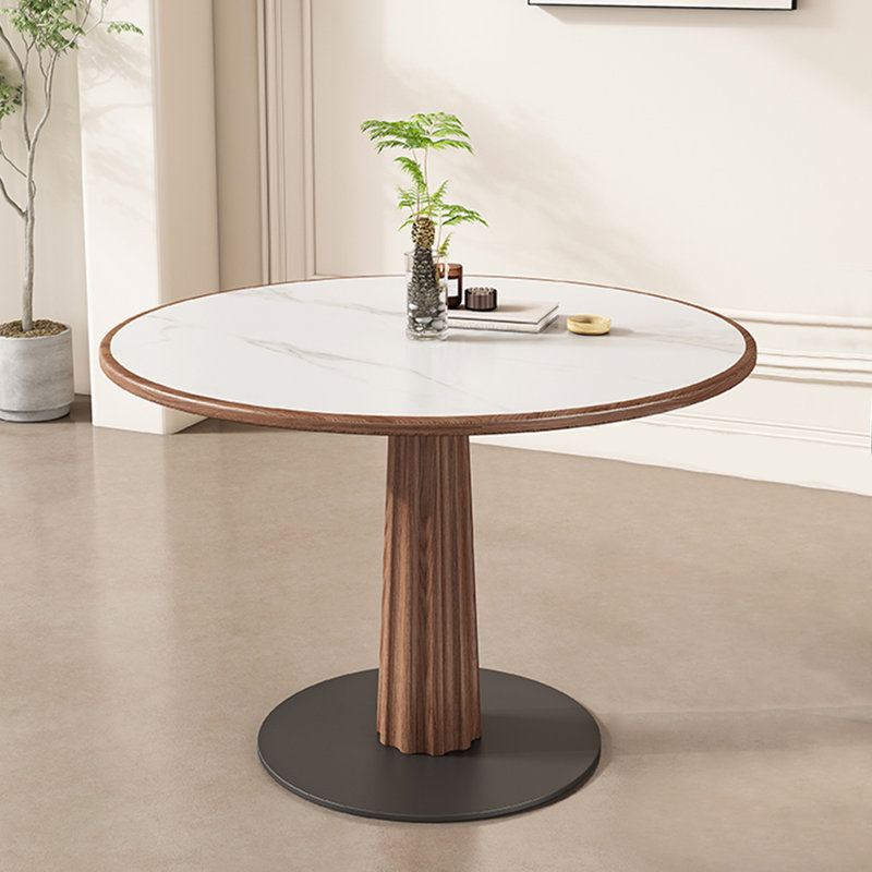 Table de salle à manger blanche, H 29,53 po x L 39,37 po x l 39,37 po
