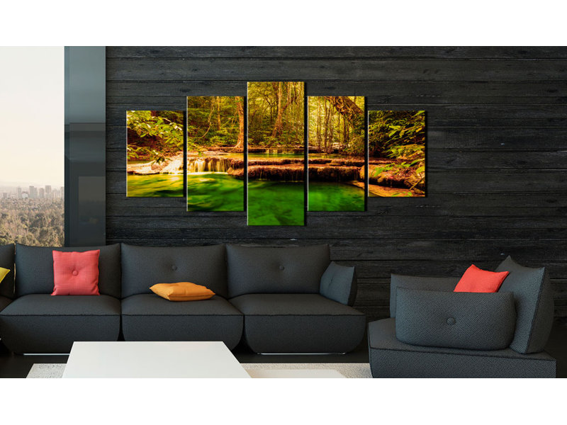 No Frame Print on Canvas, 100cm H x 200cm W