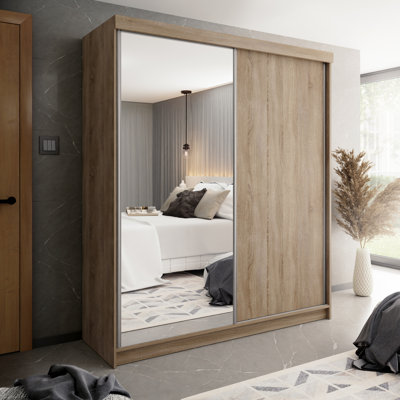 Modern 2 Door Sliding Wardrobe