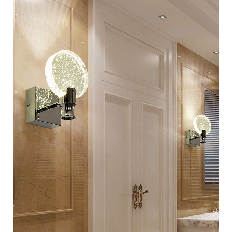 LED Spotlight, 20" H x 16" W x 6" D, Silver