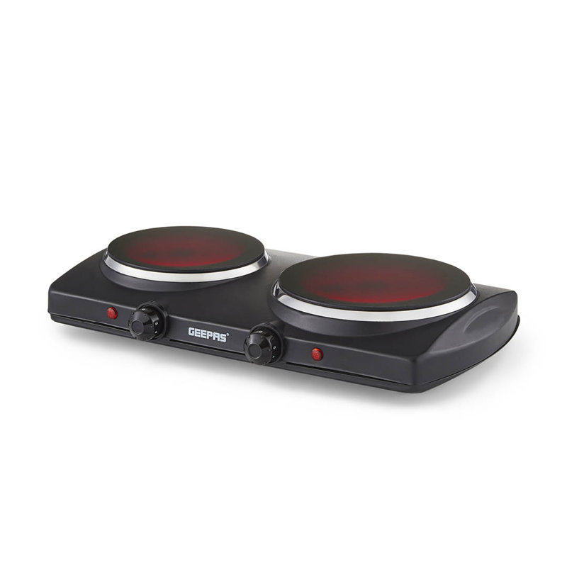 GEEPAS 2000W Double Ceramic Hot Plate