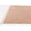 Tapis de la laine beige 5 pi x 6 pi 5 po "one-of-kind" à la main noué la Ollert