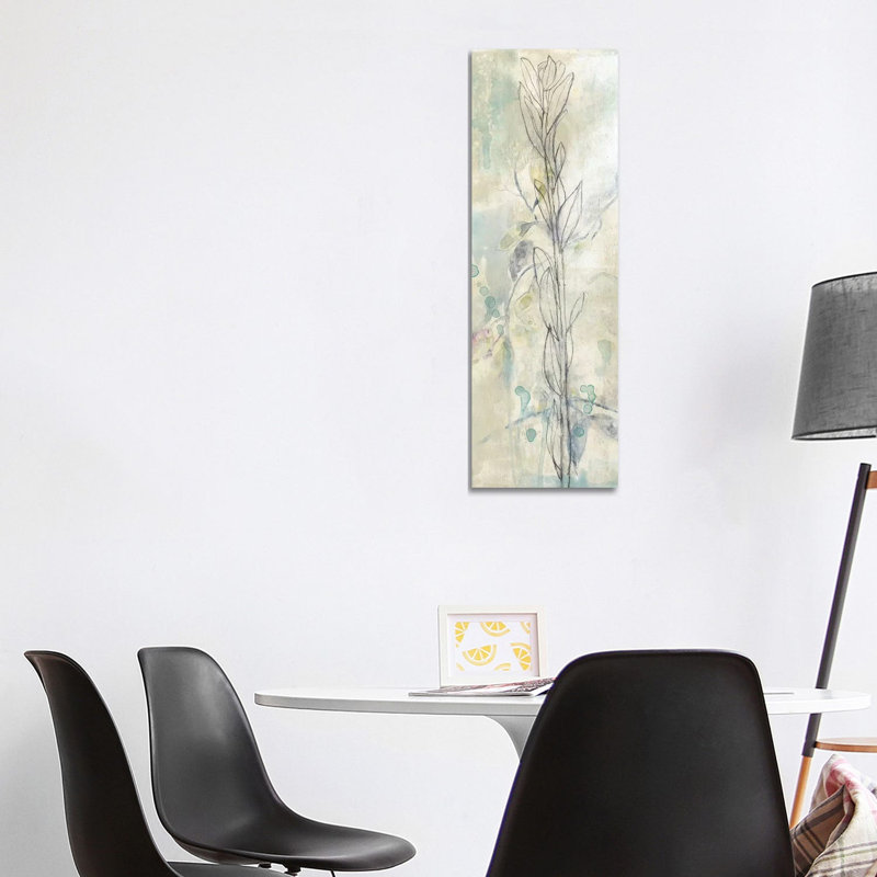 Contour Stem I by Jennifer Goldberger - Wrapped Canvas Panoramic Print, 121.92cm H x 40.64cm W x 1.905cm D