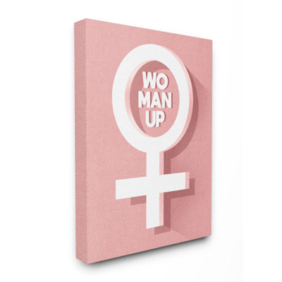« féminin up féminin symbol », impression
