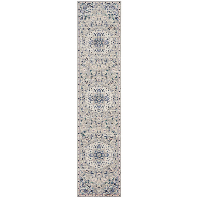 Oriental Indoor Rug, Runner 2'2" x 10'