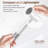 Fast Dry High Speed Ionic Hair Dryer - Magnetic Nozzle Thermo-Control, Low Noise Lightweight for Home & Travel-121026162