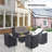 Tapasi Outdoor Conversation Set Group Seating Patio Furniture Covers