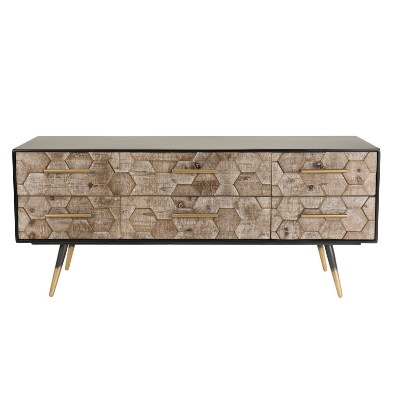 Lochmoor Unfinished TV Stand for TVs up to 50"