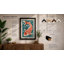 Flowing Koi Japandi - Framed Print-747241102-747241077