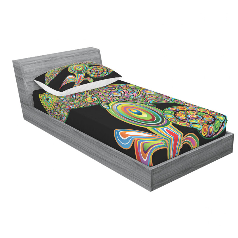 Microfiber Paisley Sheet Set, Twin XL