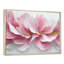 Or rose, veines élégantes de pétales de fleurs III - fleurs abstraites, art mural sur toile-340261914-340261917-451751030