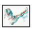 Teal Expressions One Print by Carla White-65802049-132439346