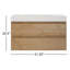 Meuble-lavabo mural simple de 42 po Carnetta-1835715403