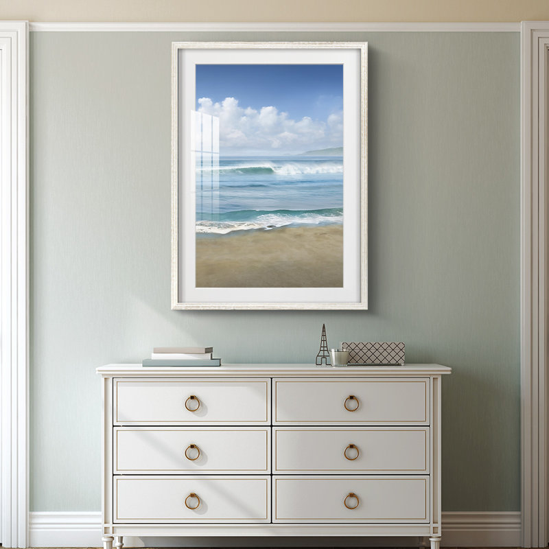 Ink Bleed Landscape II -Gallery Wrapped Canvas