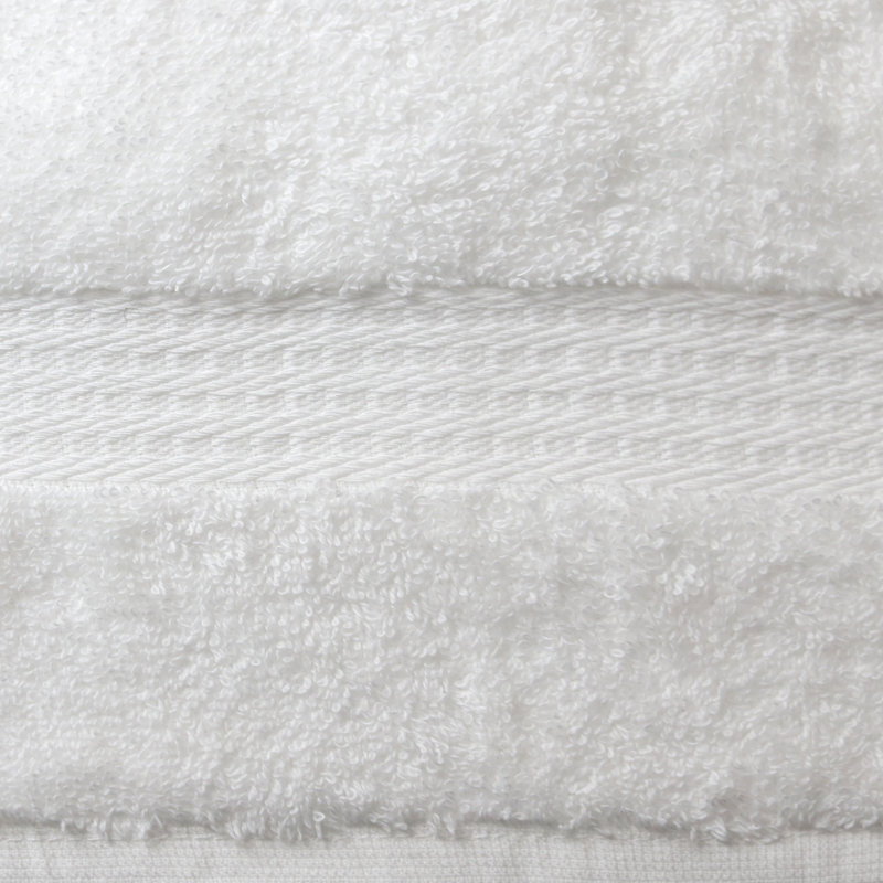 True Classics Bath Towel Set, White, Bath Towels - 4 Pack