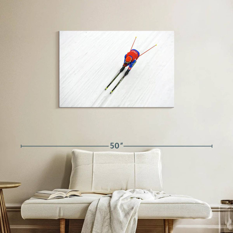 Skieur de biathlon Sirec, H 24 po x l 36 po