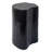 2-In-1 Irregular MGO Patio End Table, Split Design, Small Space Friendly, Indoor Outdoor Use, Black Color-477561017