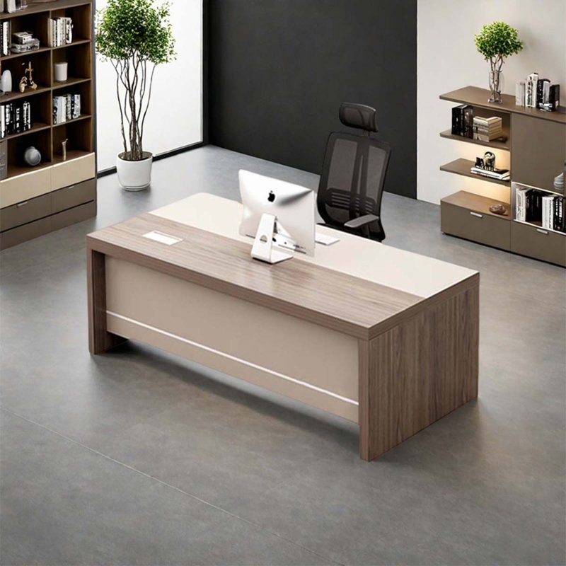 Simple luxury single modern style desk
