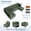 Canapé modulaire en chenille 6 pièces avec siège de rangement et canapé modulaire 6 pièces-1494032401-1496524279