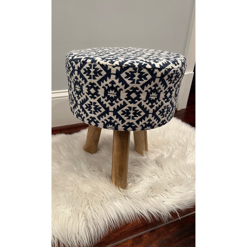 Solid Wood Accent Stool
