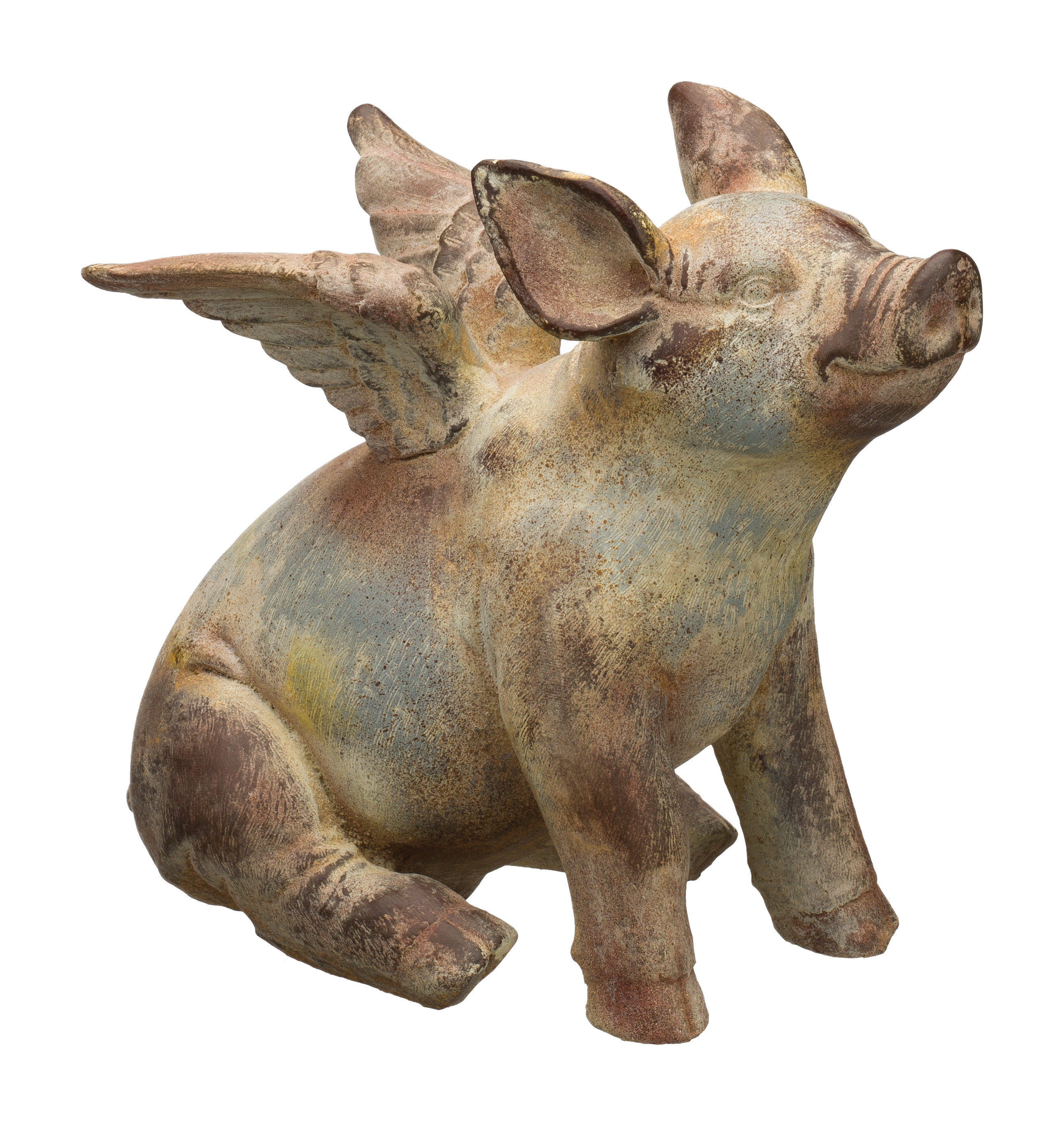 Pig Animals Miniature Outdoor Ornaments & Statues for sale