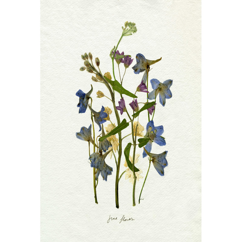 Arrangement de juin II pressé, H 48 po x l 32 po
